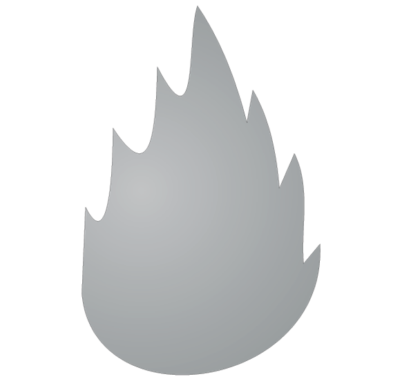 Hochwertige KFZ-Magnetfolie in Feuer-Form