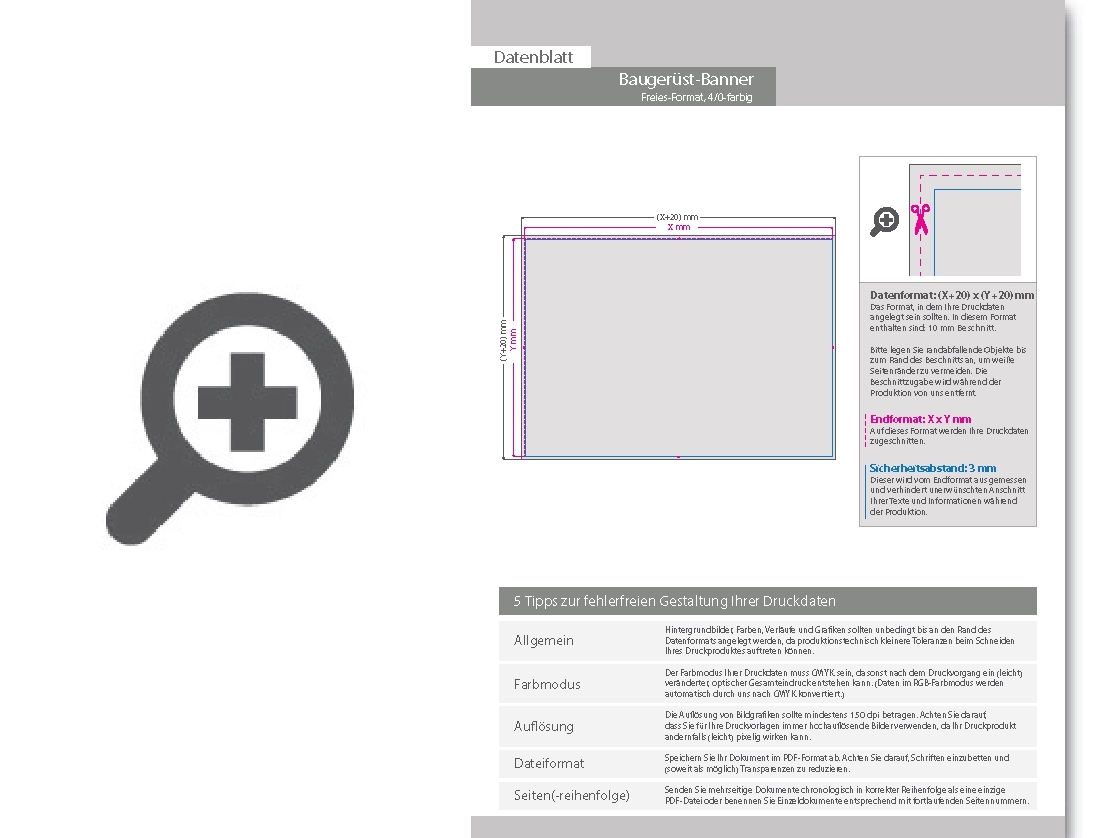 Product Bild bauger__stbanner_mit_hohlsaum_oben_und_unten_(durchmesser_hohlsaum_3_0_cm)