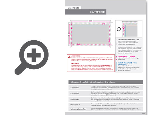 Product Bild eintrittskarte_85_x_55_mm_4_4_farbig_mit_beidseitig_partieller_glitzer-lackierung