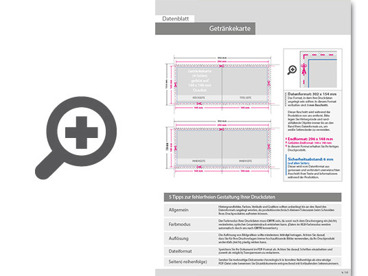 Product Bild getr__nkekarte__gefalzt_auf_quadrat_14_8_cm_x_14_8_cm__4-seiter