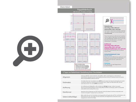 Product Bild pappspeisekarten_mit_lay-flat-bindung__din_a4_hoch__24_seiten__4_4-farbig_beidseitig_bedruckt