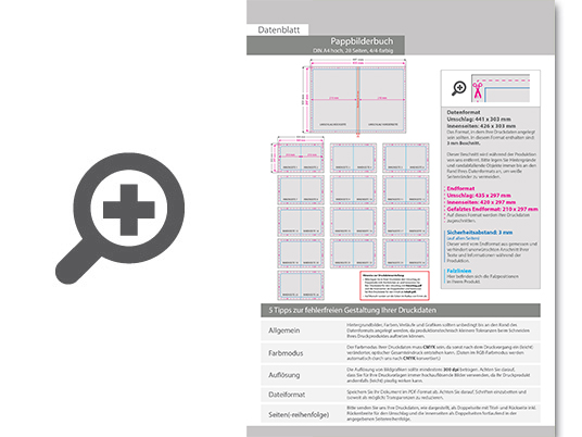 Product Bild pappspeisekarten_mit_lay-flat-bindung__din_a4_hoch__28_seiten__4_4-farbig_beidseitig_bedruckt